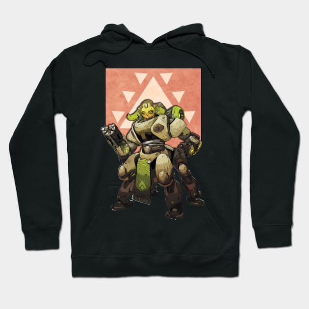 Overwatch - Orisa Hoodie by LiamShaw